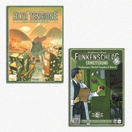 BUNDLE Alta Tensione ITA (Power Grid) New Ed. + Mappa Nord Europa/Regno Unito e Irlanda DEU