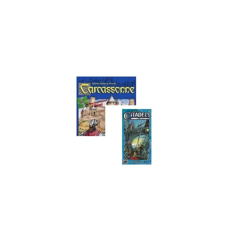 BUNDLE Citadels ITA+ Carcassonne (con espansione Fiume) ITA