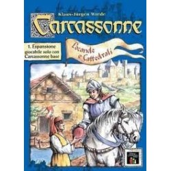 BUNDLE Carcassonne ITA + "Locande e cattedrali" ITA + esp. River 1 + Il Conte (Der Graf)