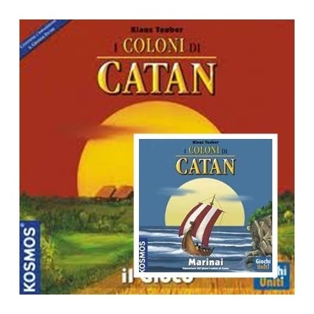 BUNDLE Catan (legno) 1: I coloni di Catan + I Marinai di Catan