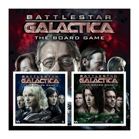 BUNDLE Battlestar Galactica (ENG) + Pegasus + Exodus