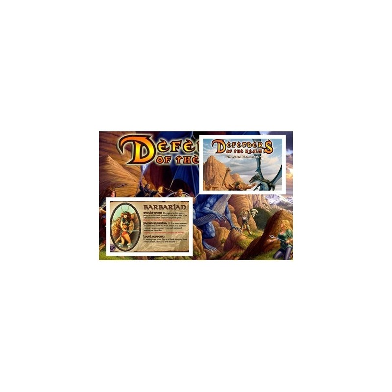 BUNDLE Defenders of the Realm + The Dragon + "Barbarian" expansion