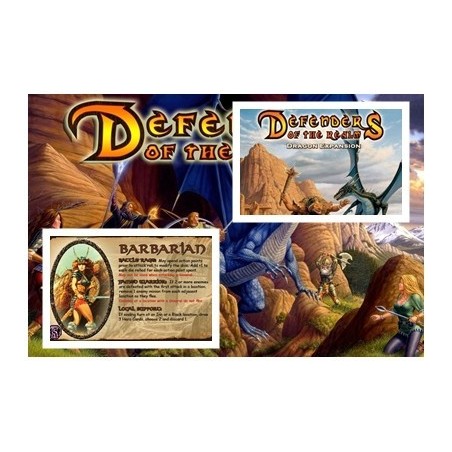BUNDLE Defenders of the Realm + The Dragon + "Barbarian" expansion