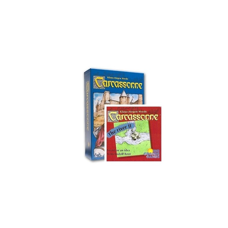 BUNDLE Carcassonne ENG + esp. River 1