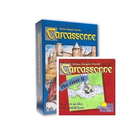 BUNDLE Carcassonne ENG + esp. River 1