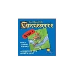 BUNDLE Carcassonne ITA (componenti in legno) + The River 1 + Little Buildings + Il conte