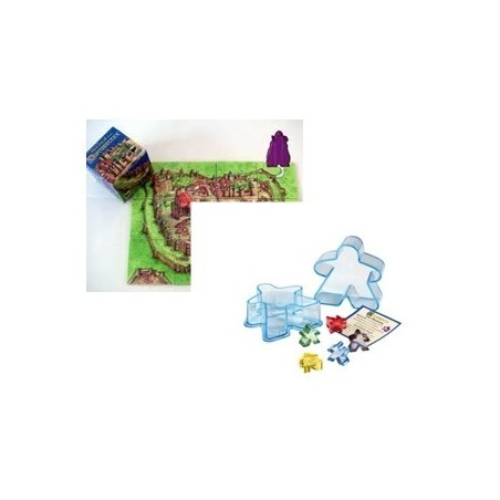 BUNDLE Carcassonne PHANGRAF il Fantasma + il conte