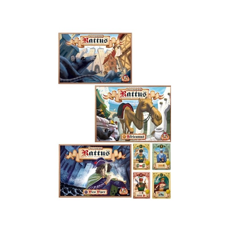 BUNDLE RATTUS DAYS  gioco base + Pied Piper + Rattus Africanus