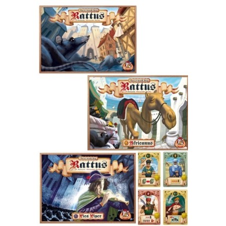 BUNDLE RATTUS DAYS  gioco base + Pied Piper + Rattus Africanus