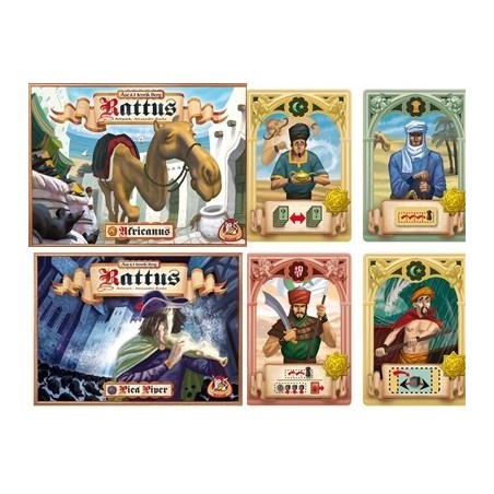BUNDLE  RATTUS DAYS expansions - The Pied Piper + Rattus Africanus + promo in omaggio
