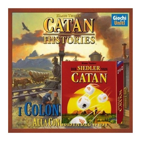 BUNDLE Catan Histories: i Coloni d'America + Gioco di dadi DEU/ITA
