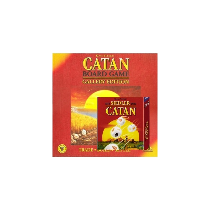 BUNDLE I coloni di Catan - Gallery edition + Gioco di dadi DEU/ITA