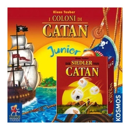 BUNDLE I coloni di Catan Junior + Gioco di dadi DEU/ITA