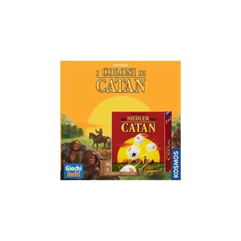 BUNDLE Mercanti e Barbari + I Coloni di Catan: Gioco di dadi DEU/ITA