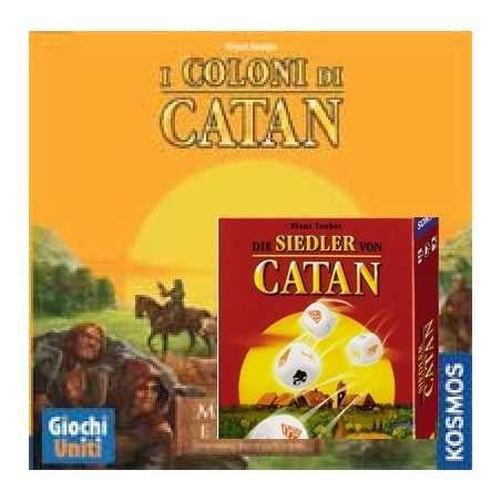 BUNDLE Mercanti e Barbari + I Coloni di Catan: Gioco di dadi DEU/ITA