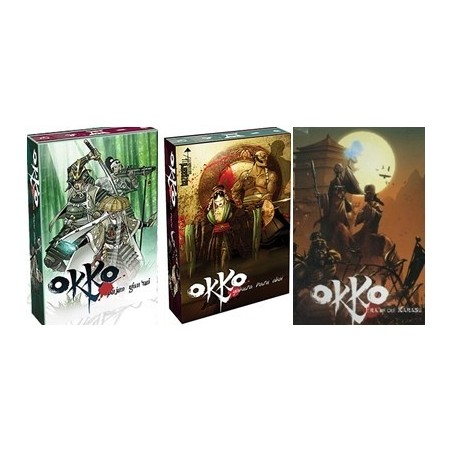 BUNDLE Okko : Yakuza Hazu Akai + Pajan Gun'Tai + Era of the Karasu
