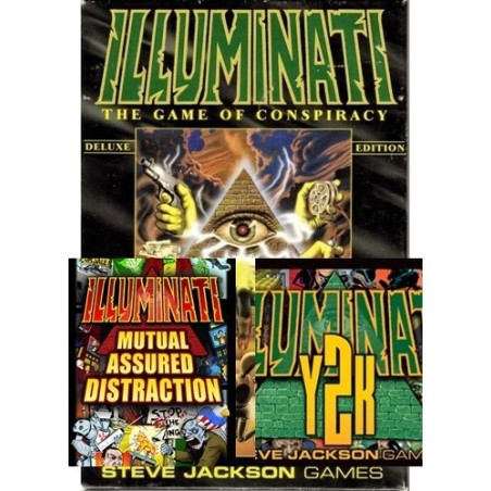BUNDLE Illuminati: Deluxe Edition + Y2K + Mutual Assured Distraction