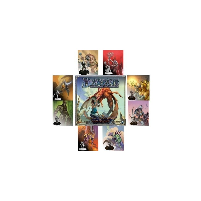 BUNDLE Descent: la via per la leggenda + 8 miniature