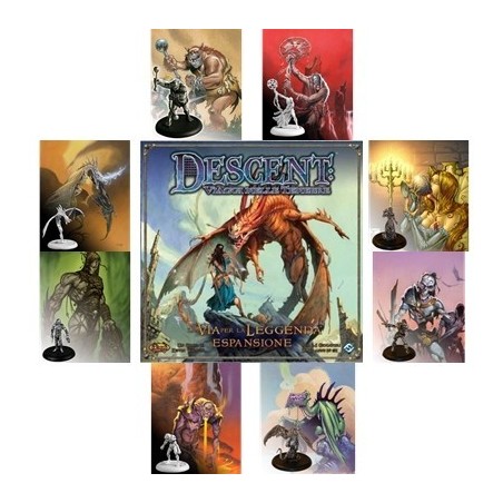 BUNDLE Descent: la via per la leggenda + 8 miniature