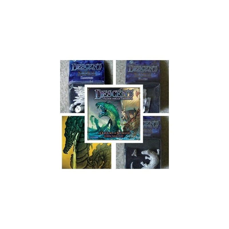 BUNDLE Descent: Oceano di Sangue + 4 miniature