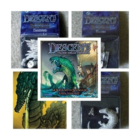 BUNDLE Descent: Oceano di Sangue + 4 miniature