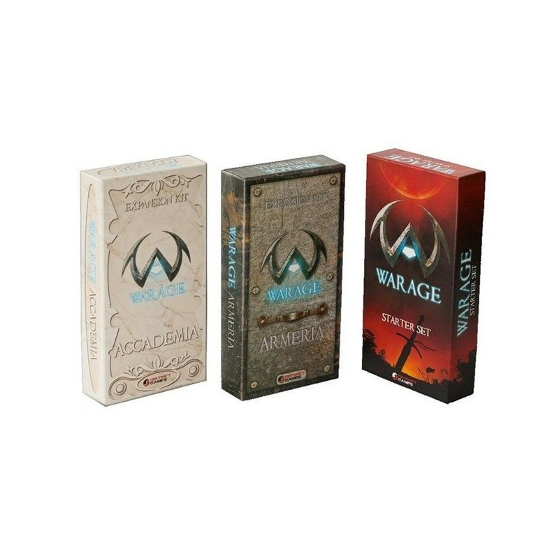 BUNDLE Warage completo - Starter Set + Armeria + Accademia