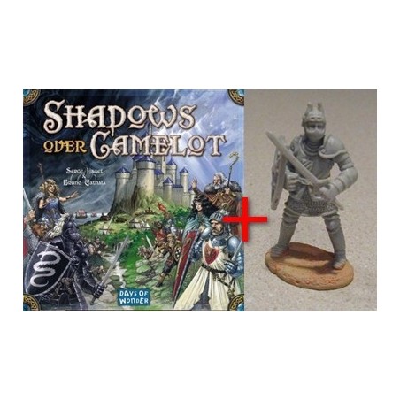 BUNDLE Shadows over Camelot + Miniatura Sir Bedivere + Regolamento e Book of Quests rilegati
