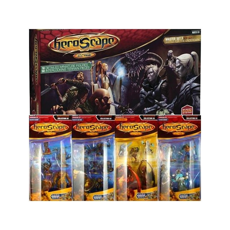 BUNDLE Heroscape B: Underdark + wave 13
