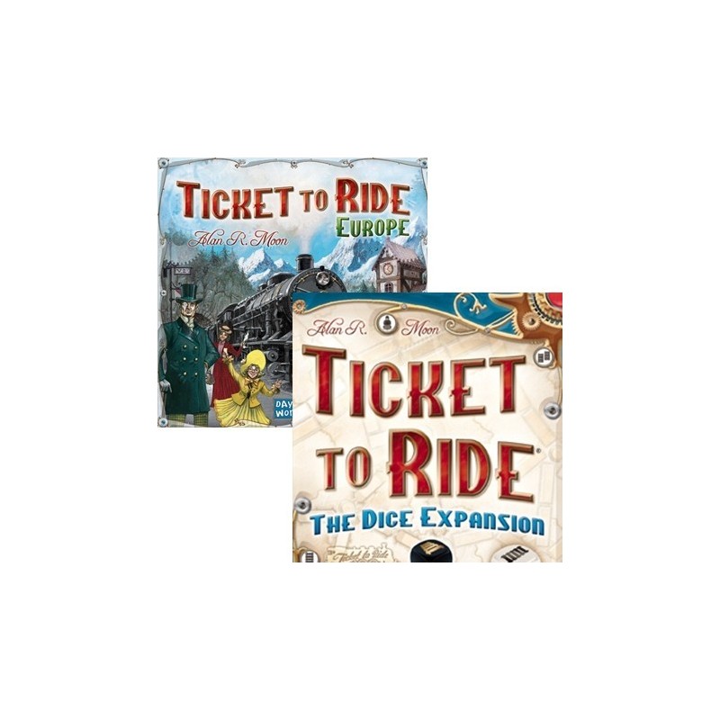 BUNDLE Ticket to Ride Europa ITA + Dice: Ticket to Ride