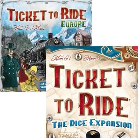 BUNDLE Ticket to Ride Europa ITA + Dice: Ticket to Ride