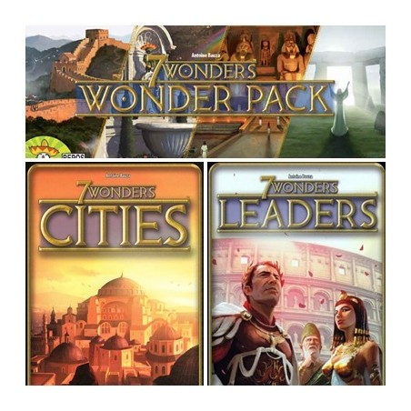 BUNDLE 7 Wonders: Wonder Pack + Leaders + Cities