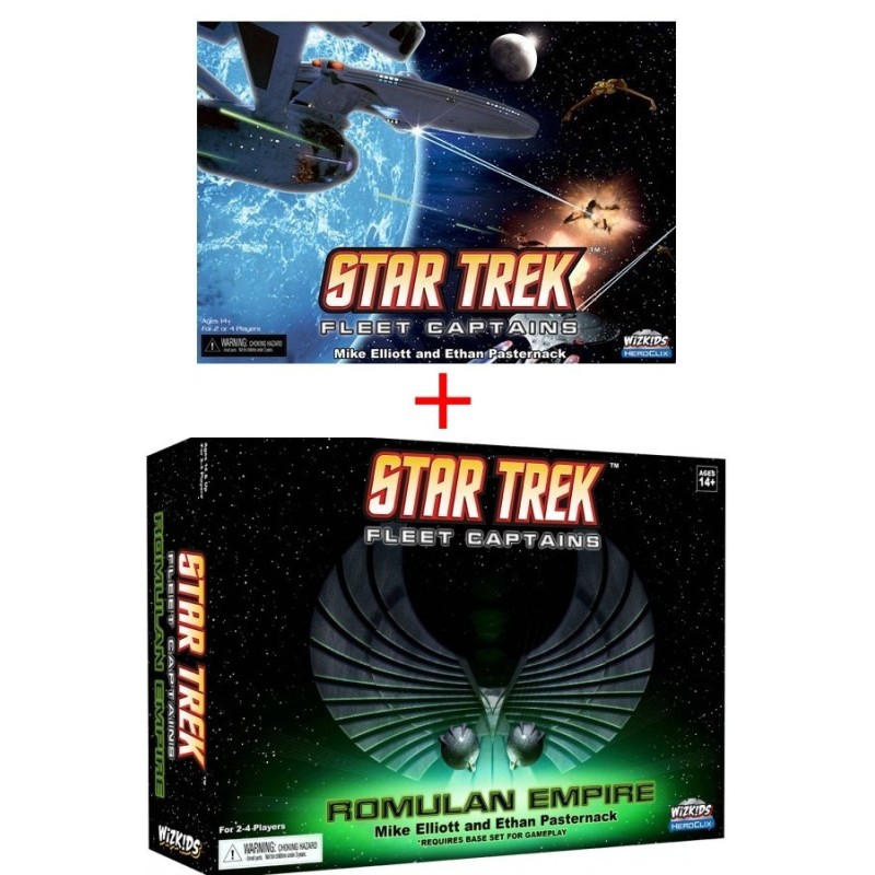 BUNDLE Fleet Captains: Star Trek +  Romulan Empire