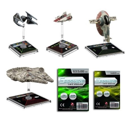 BUNDLE X-Wing seconda serie + bustine apposite per X-Wing