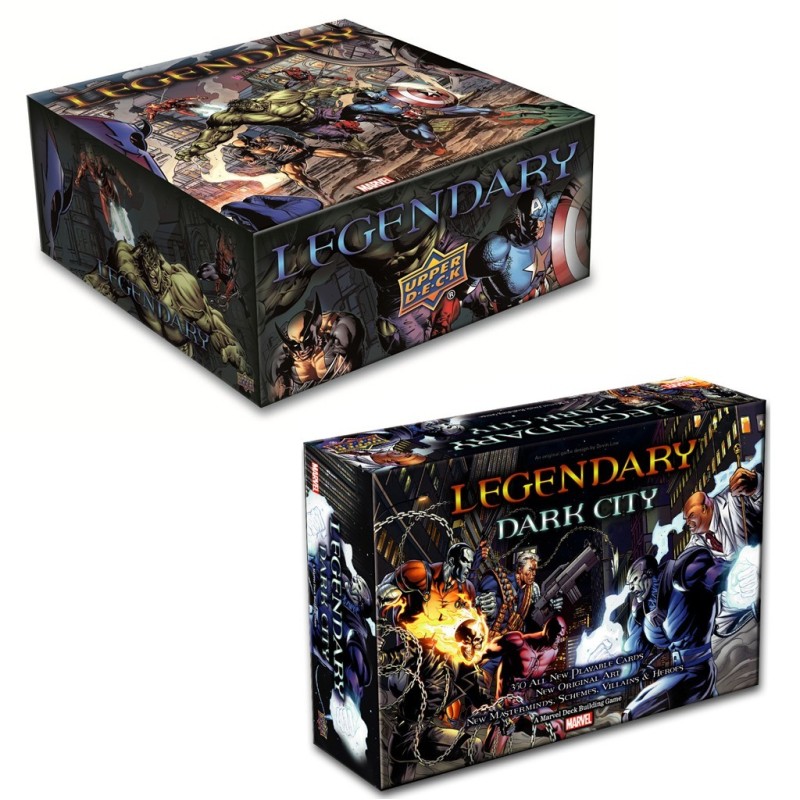 BUNDLE Legendary: a Marvel Deck-building Game + Legendary: Dark City