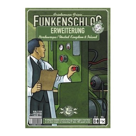 Mappa Nord Europa - Regno Unito e Irlanda:Alta Tensione ENG