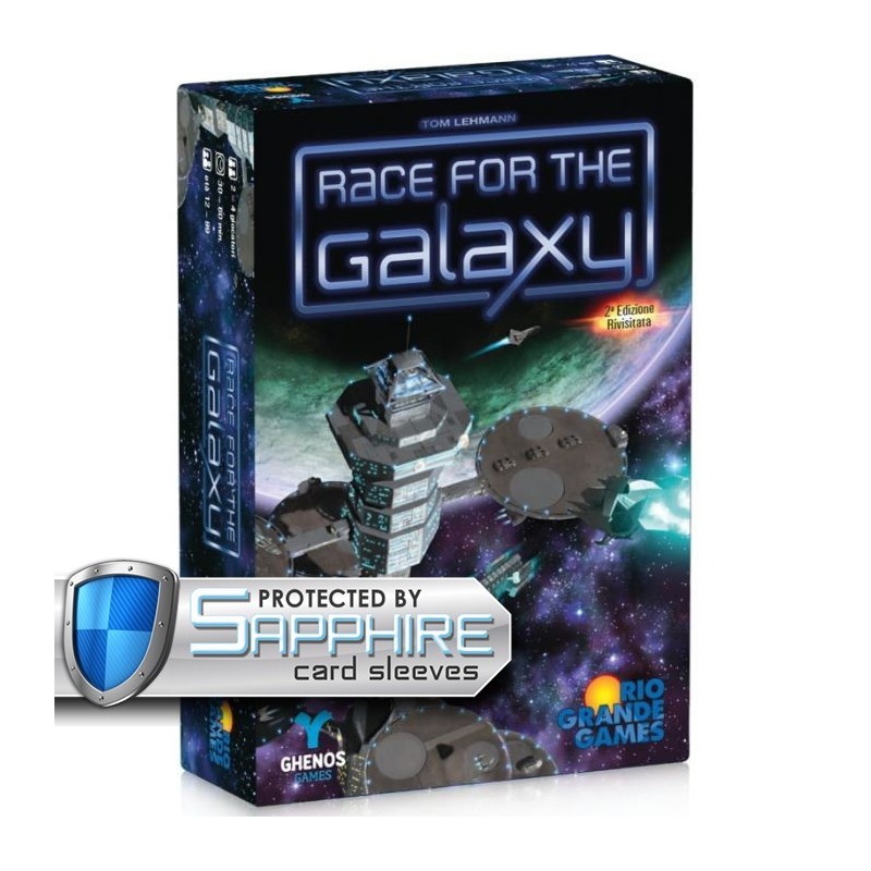 SAFEGAME Race for the Galaxy (2nd Ed. Rivisitata) ITA + bustine protettive