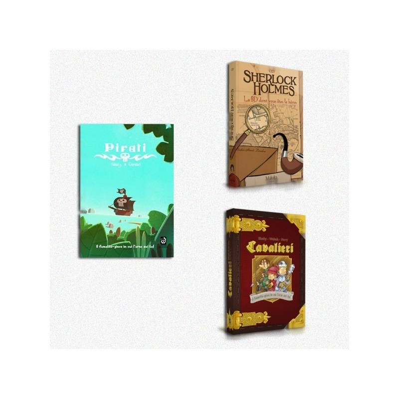 BUNDLE Pirati + Cavalieri + Sherlock Holmes