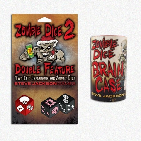 BUNDLE Zombie Dice 2 + Brain Case