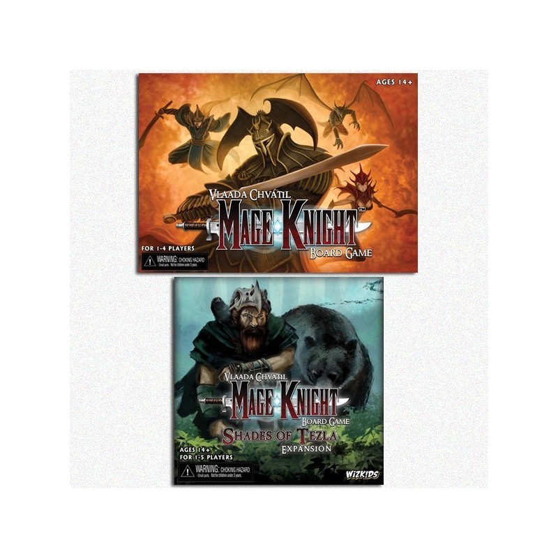BUNDLE Mage Knight Board Game ENG + Shades of Tezla