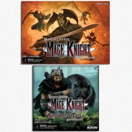 BUNDLE Mage Knight Board Game ENG + Shades of Tezla