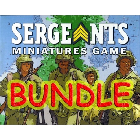 BUNDLE 2 Sergeants Miniatures Game