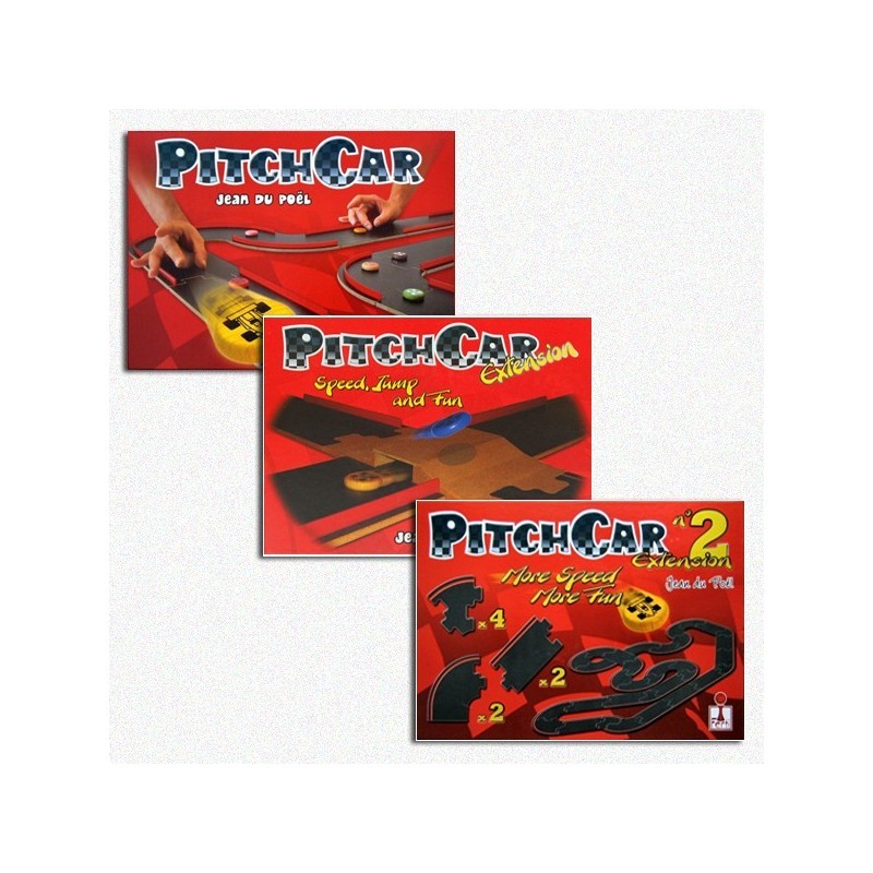 BUNDLE PitchCar: gioco base + Espansione 1 + Espansione 2