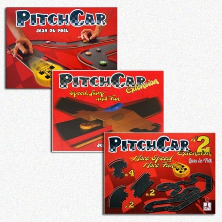 BUNDLE PitchCar: gioco base + Espansione 1 + Espansione 2