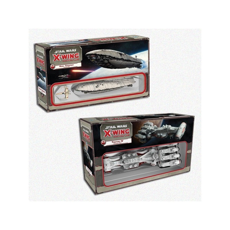BUNDLE X-Wing Miniatures: Rebel Transport + Tantive IV