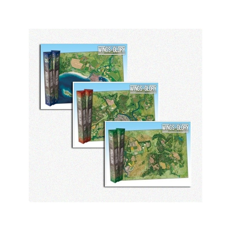 BUNDLE Tappetino Wings of Glory: Coast + Countryside + City