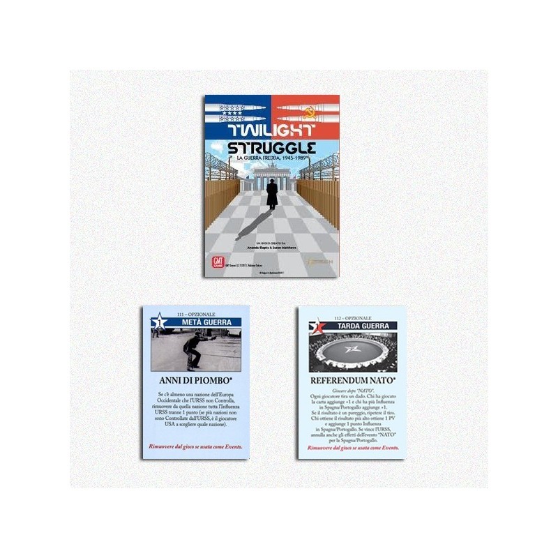 BUNDLE Twilight Struggle Deluxe ITA + Anni di Piombo + Referendum NATO