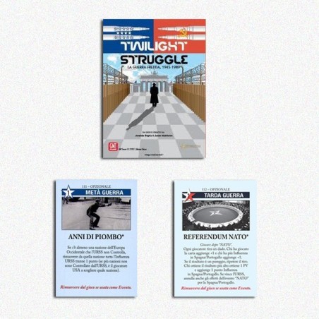 BUNDLE Twilight Struggle Deluxe ITA + Anni di Piombo + Referendum NATO