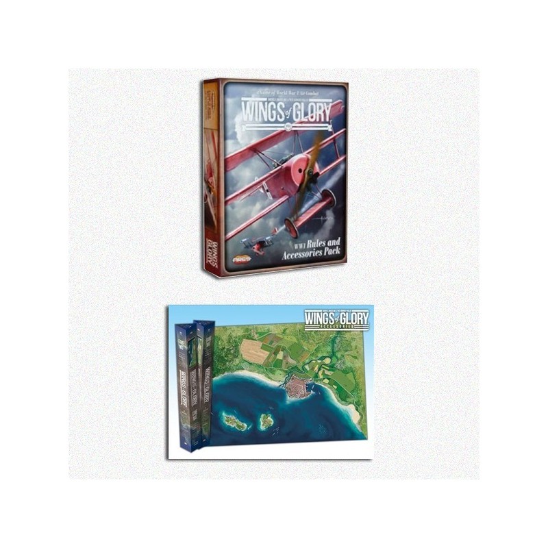 BUNDLE Wings of Glory - Accessories Pack + Tappetino 'Coast'
