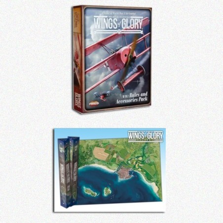 BUNDLE Wings of Glory - Accessories Pack + Tappetino 'Coast'