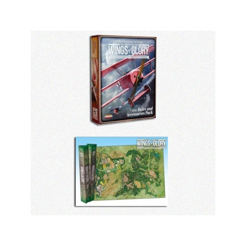 BUNDLE Wings of Glory - Accessories Pack + Tappetino 'Countryside'
